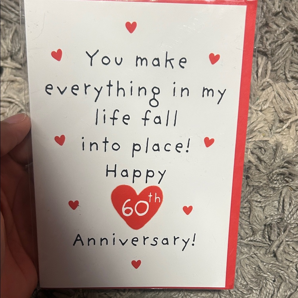 60th Anniversary Card